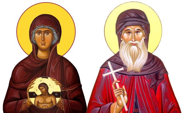 Sfanta Parascheva si Sfantul Dimitrie cel Nou
