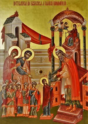 Intrarea Maicii Domnului in Biserica