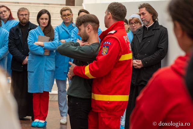 Instructaj ISU pentru angajați din cadrul Centrului Eparhial Iaşi
