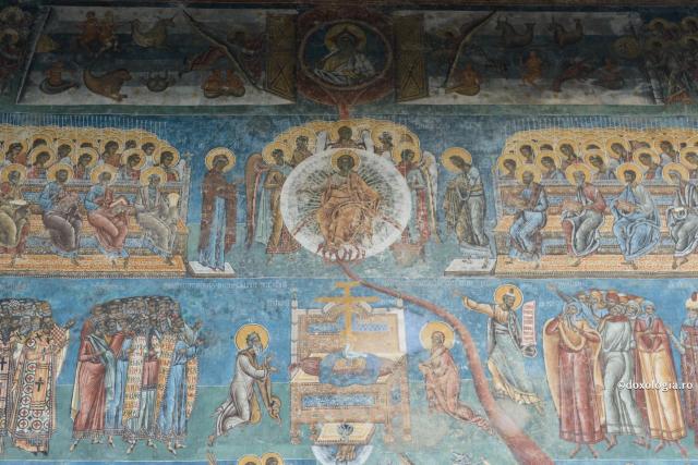 Scena Înfricoșătoarei Judecăți de Apoi – Mănăstirea Voroneț