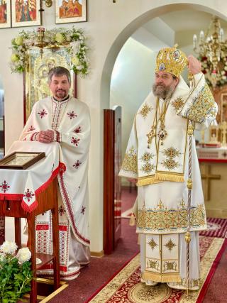 PS Nichifor Botoșăneanul a slujit în Parohia Pietrărie
