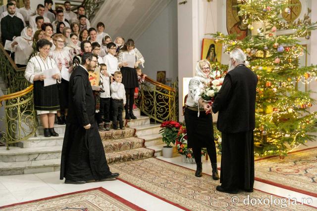 (Foto) Capela Spitalului Clinic „Dr. C. I. Parhon” din Iași – Colindători la Reședința Mitropolitană 2023