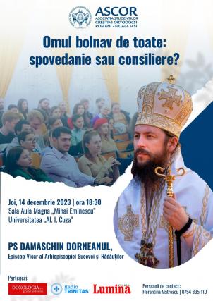 Evenimente care vor avea loc în Arhiepiscopia Iaşilor în perioada 10-16 decembrie 2023