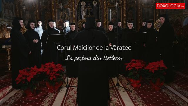 (Video) Corul maicilor de la Mănăstirea Văratec – La peștera din Betleem