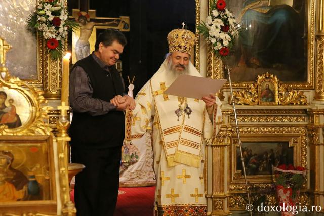 Credincios primind distincție de vrednicie