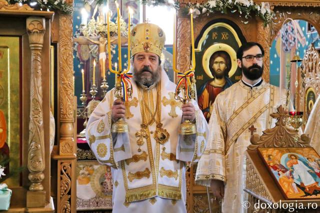 Slujbă arhierească la Parohia Răducăneni, PS Nichifor Botoșăneanul