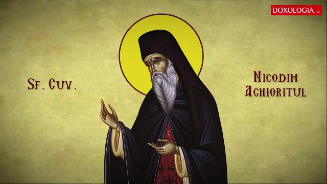 Sfântul Cuvios Nicodim Aghioritul