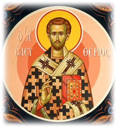Sfântul Sfințit Mucenic Elefterie, Episcopul Iliriei Sfântul Sfințit Mucenic Elefterie, Episcopul Iliriei