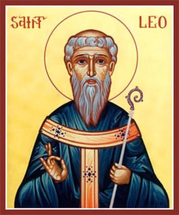 Sfântul Ierarh Leon, Episcopul Cataniei