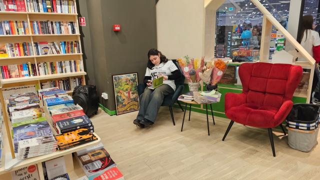 elevi la librărie, Ziua Națională a Lecturii