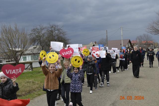 Marșul pentru viață, pentru prima oară în comuna Petricani