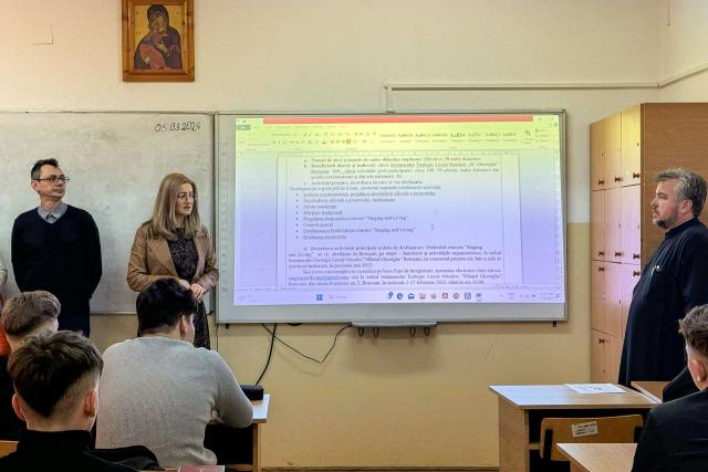 Proiectul interregional „Singing and Living”, organizat de Seminarul Teologic din Botoșani a ajuns la a șasea ediție