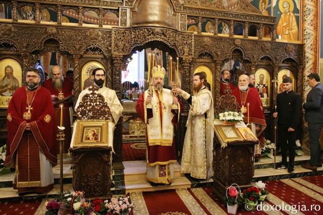 PS Nichifor Botoșăneanul, Episcop-vicar al Arhiepiscopiei Iașilor, la Parohia Vlădiceni din județul Neamț