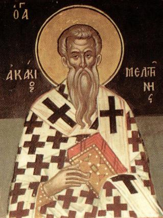 Sfântul Ierarh Acachie, Episcopul Melitinei Armeniei