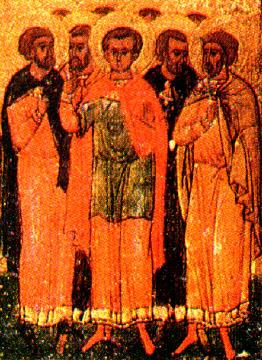 Sfinţilor Mucenici Agapie, Plisie şi Timolau
