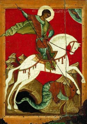 Sfântul Mare Mucenic Gheorghe, Purtătorul de biruință