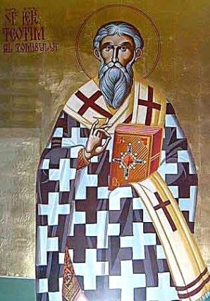 Sfântul Ierarh Teotim, Episcopul Tomisului