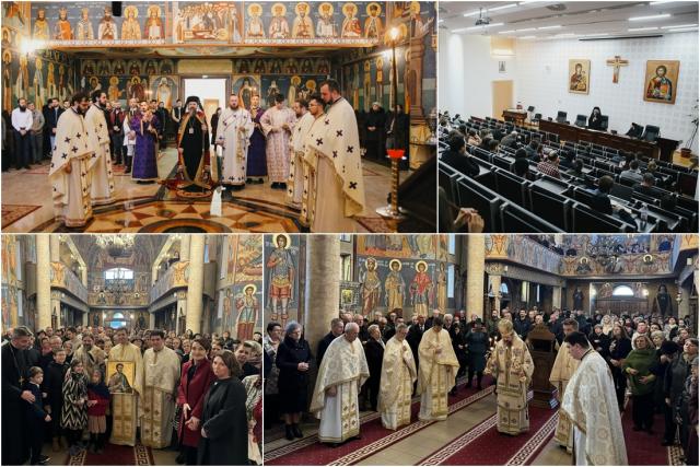 PS Macarie a slujit la Paraclisul Facultății de Teologie Ortodoxă și la Biserica „Înălțarea Domnului” din Cluj-Napoca