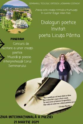 Ziua Internațională a Poeziei, la Seminarul de la Mănăstirea Neamț