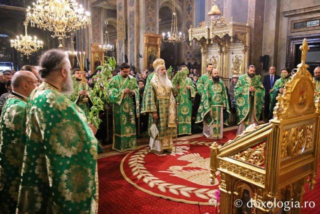 Duminica Floriilor la Catedrala Mitropolitană din Iași