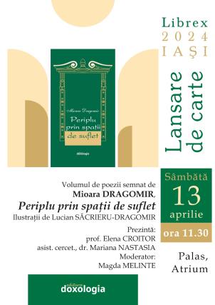 Lansarea volumului „Periplu prin spaţii de suflet”