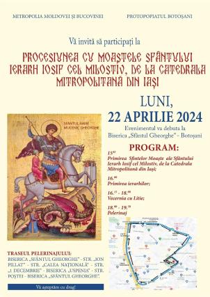 afiș procesiune