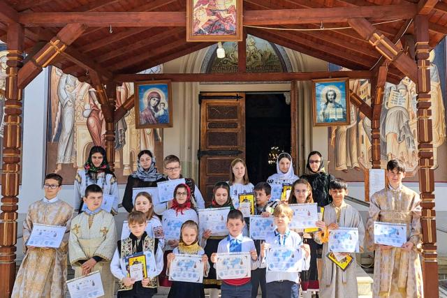 Premierea copiilor participanți la Concursul „Împreună cu Hristos în viață”