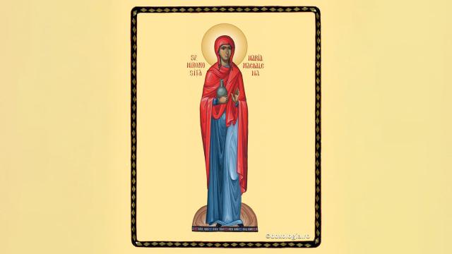 Sfânta Mironosiță și întocmai cu Apostolii Maria Magdalena