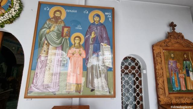 Sfinții Mucenici Rafail, Irina și Nicolae din Insula Lesvos