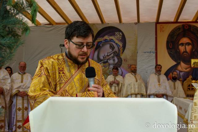 Sfințirea bisericii „Sfinții Împărați Constantin și Elena” din Ruseni - Borlești