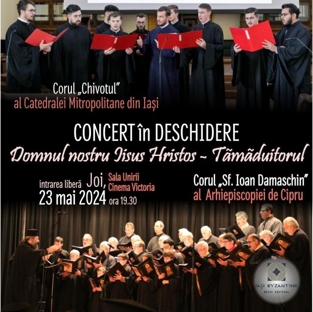 Concert în deschiderea Domnului nostru Iisus Hristos- Tămăduitorul