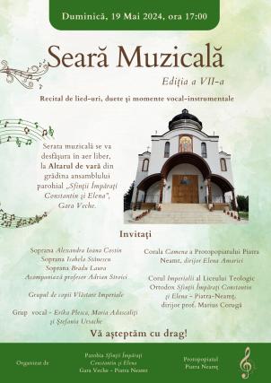 Seară muzicală- Piatra Neamț