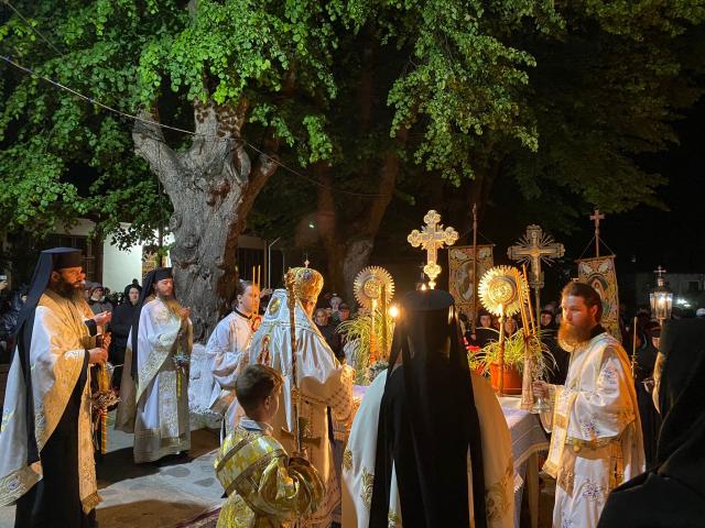 Slăvitul Praznic al Învierii Domnului Hristos la Mănăstirea Văratec