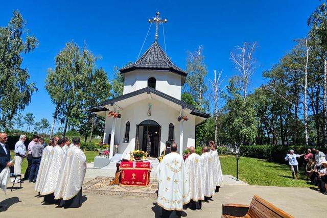 Parohia „Sfântul Nicolae” Bucecea are o nouă Capelă mortuară