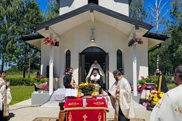 Parohia „Sfântul Nicolae” Bucecea are o nouă Capelă mortuară