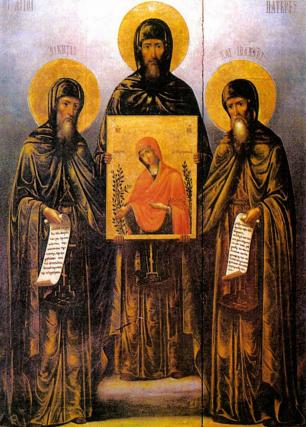 Sfinții Cuvioși Nichita, Ioan și Iosif, ctitorii Mănăstirii Nea Moni din Chios