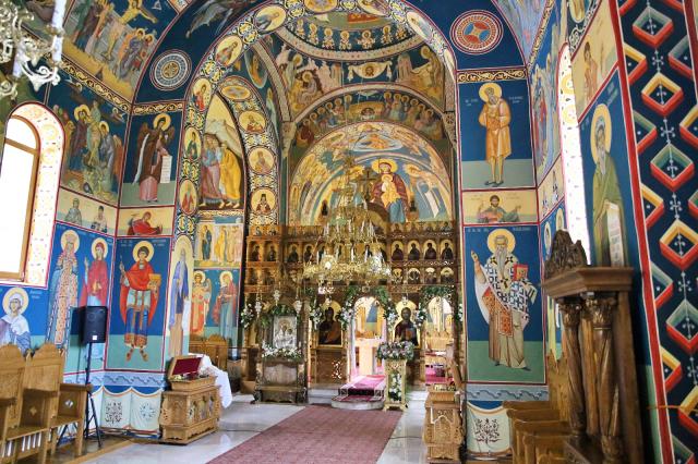 sfințire Biserica Mănăstirea Bisericani, biserica Mănăstirii Bisericani,