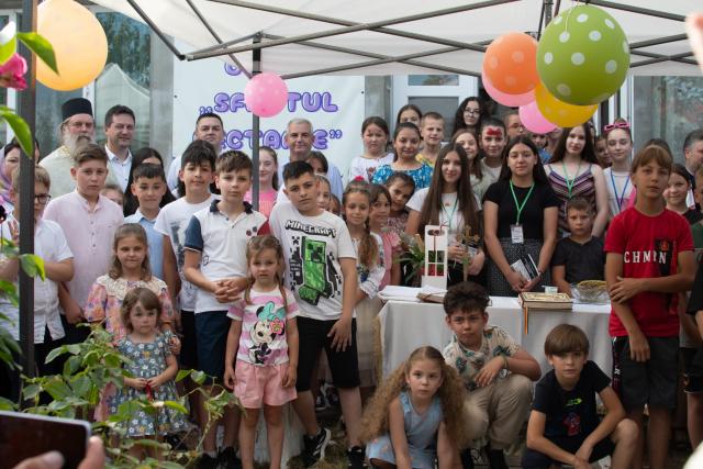 A fost deschis Clubul de copii „Sfântul Nectarie” din Ștefănești