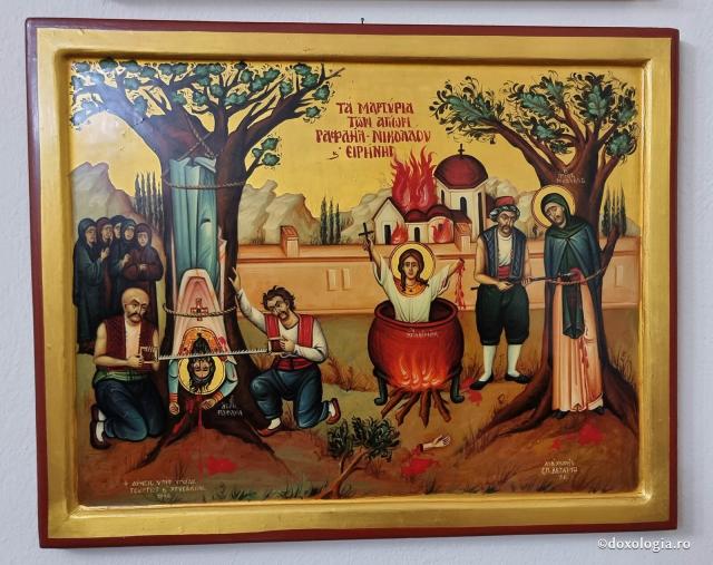 Martiriul Sfinților Mucenici Rafail, Nicolae și Irina din Lesvos