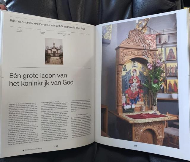 Parohia „Sfântul Grigorie Teologul” din Schiedam, prezentată în cartea „Wereldkerken in Nederland”