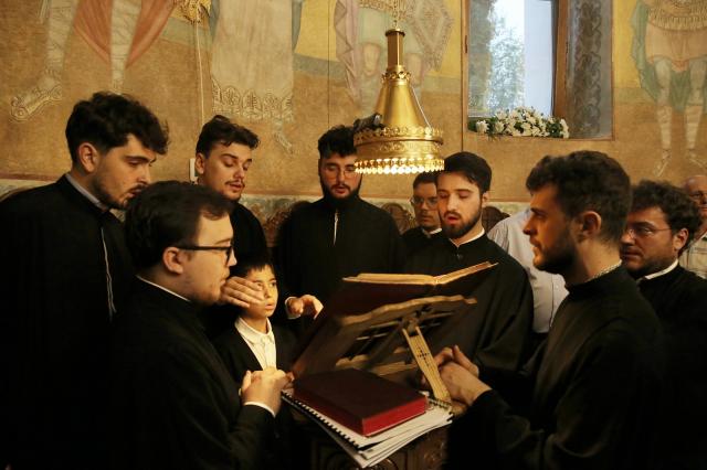 psalți la strană