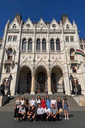 Câțiva voluntari ai Caravanei ASCOR au vizitat capitala Ungariei