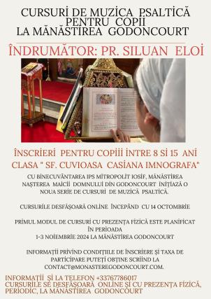 Mănăstirea Godoncourt desfășoară mai multe proiecte culturale