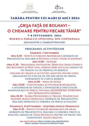 Întrunirea tinerelor familii din Episcopia Europei de Nord, la Copenhaga