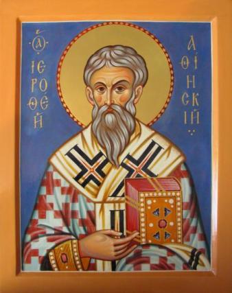 Sfântul Sfințit Mucenic Ierotei, Episcopul Atenei