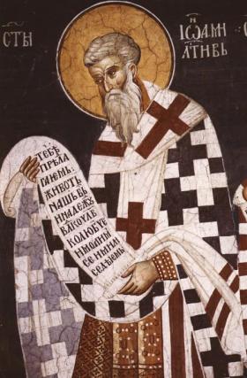 Sfântul Ierarh Ioan cel Milostiv, Patriarhul Alexandriei