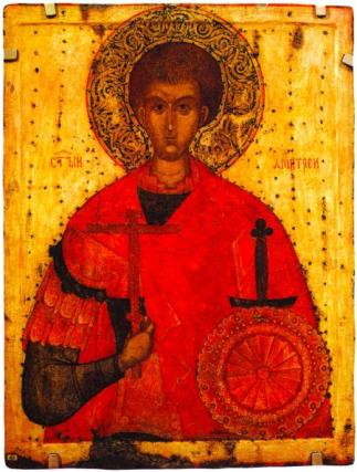 Sfântul Mare Mucenic Dimitrie, Izvorâtorul de mir