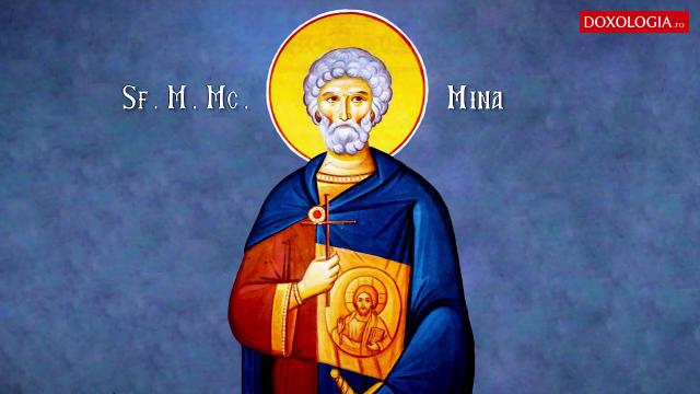 Troparul Sfântului Mare Mucenic Mina