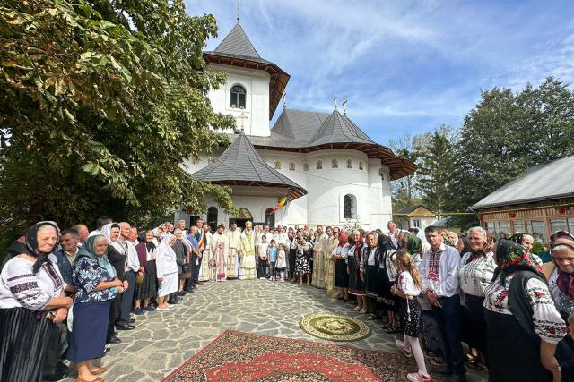 Singura biserică din Patriarhia Română ce o are ocrotitoarea pe Sfânta Pulheria și-a serbat hramul