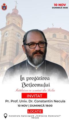 afiș părintele Necula
